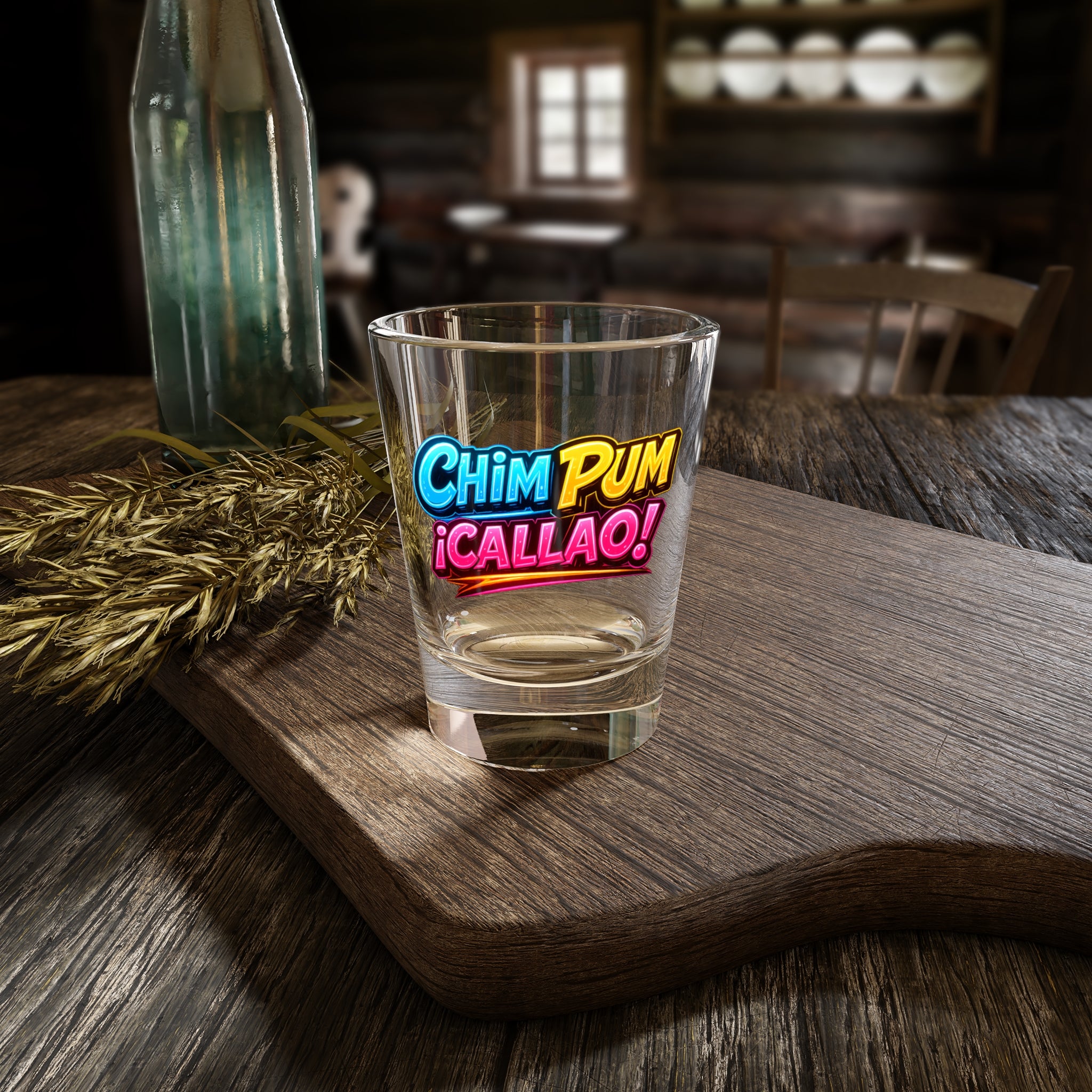 Chim Pum Callao Shot Glass – Peruvian Cocktail Party 1.5oz