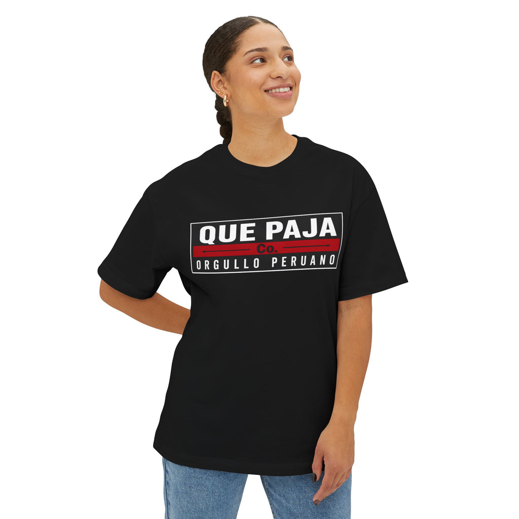 Que Paja Tee – Orgullo Peruano Graphic T-Shirt