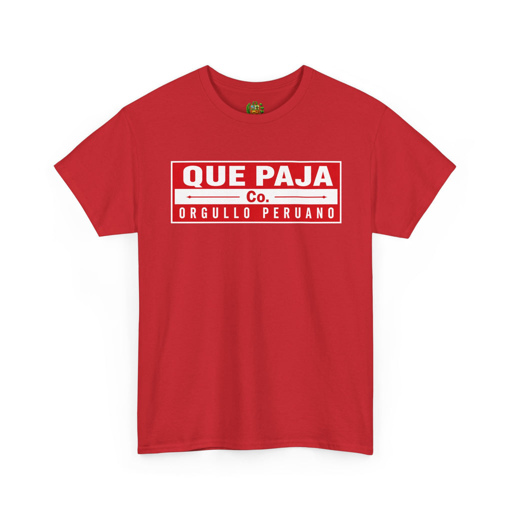 Que Paja Tee - Orgullo Peruano Graphic T-Shirt