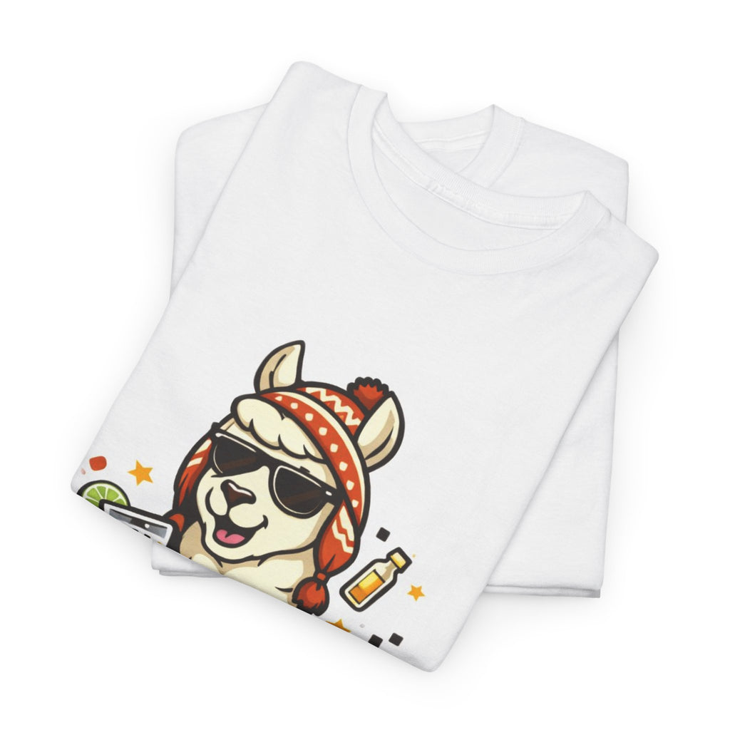 Llama Party Tee — "Que Paja Co." Graphic Unisex T-Shirt