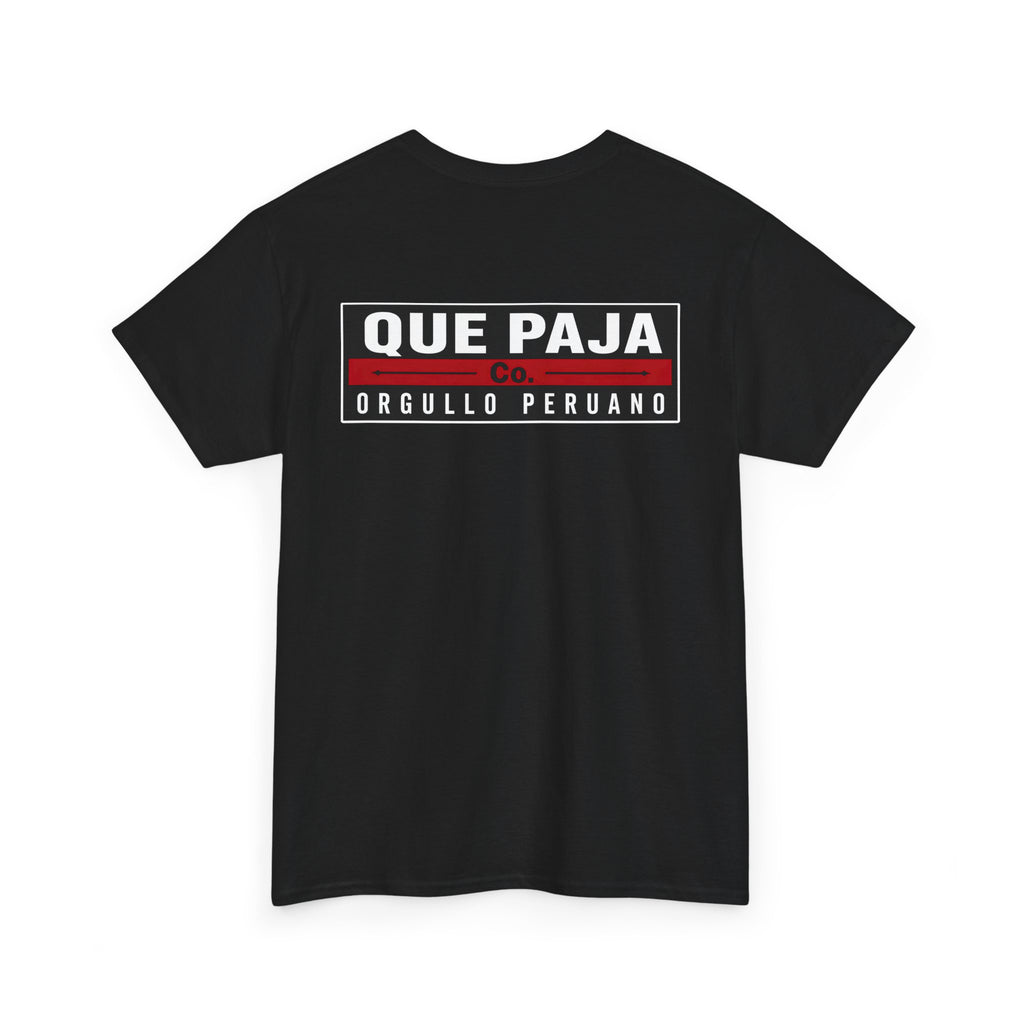 Peru Clave Graphic Tee — “Que Paja” Orgullo Peruano Shirt