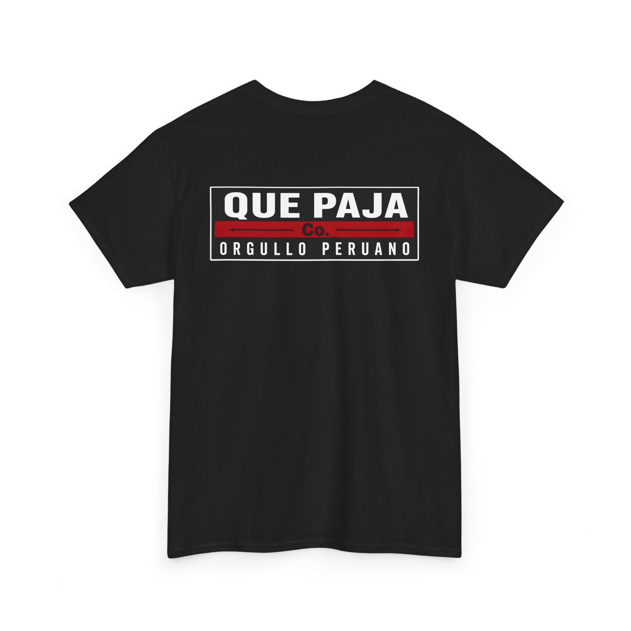 Peru Clave Graphic Tee — “Que Paja” Orgullo Peruano Shirt