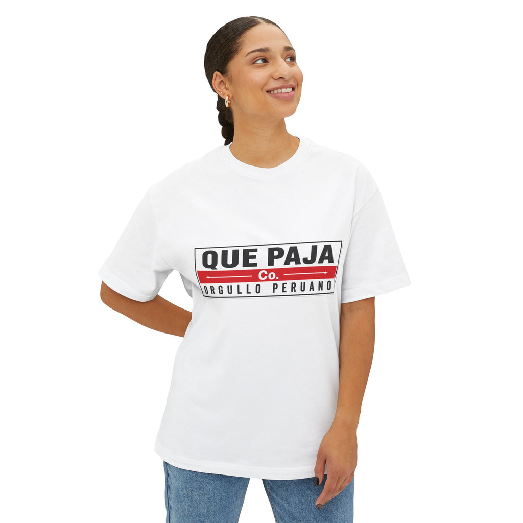 T-Shirt — "QUE PAJA Co. Orgullo Peruano" Graphic Tee