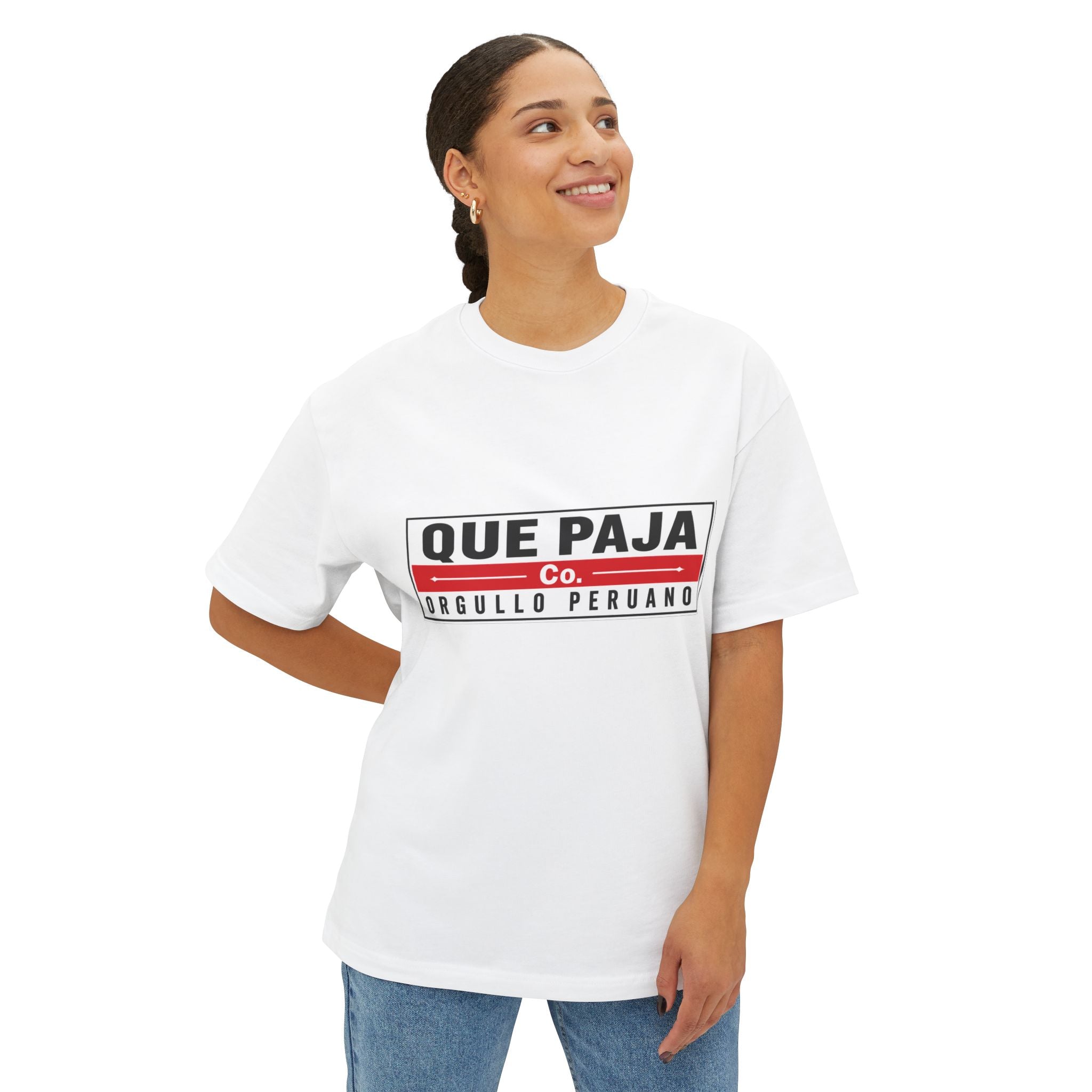 T-Shirt — "QUE PAJA Co. Orgullo Peruano" Graphic Tee