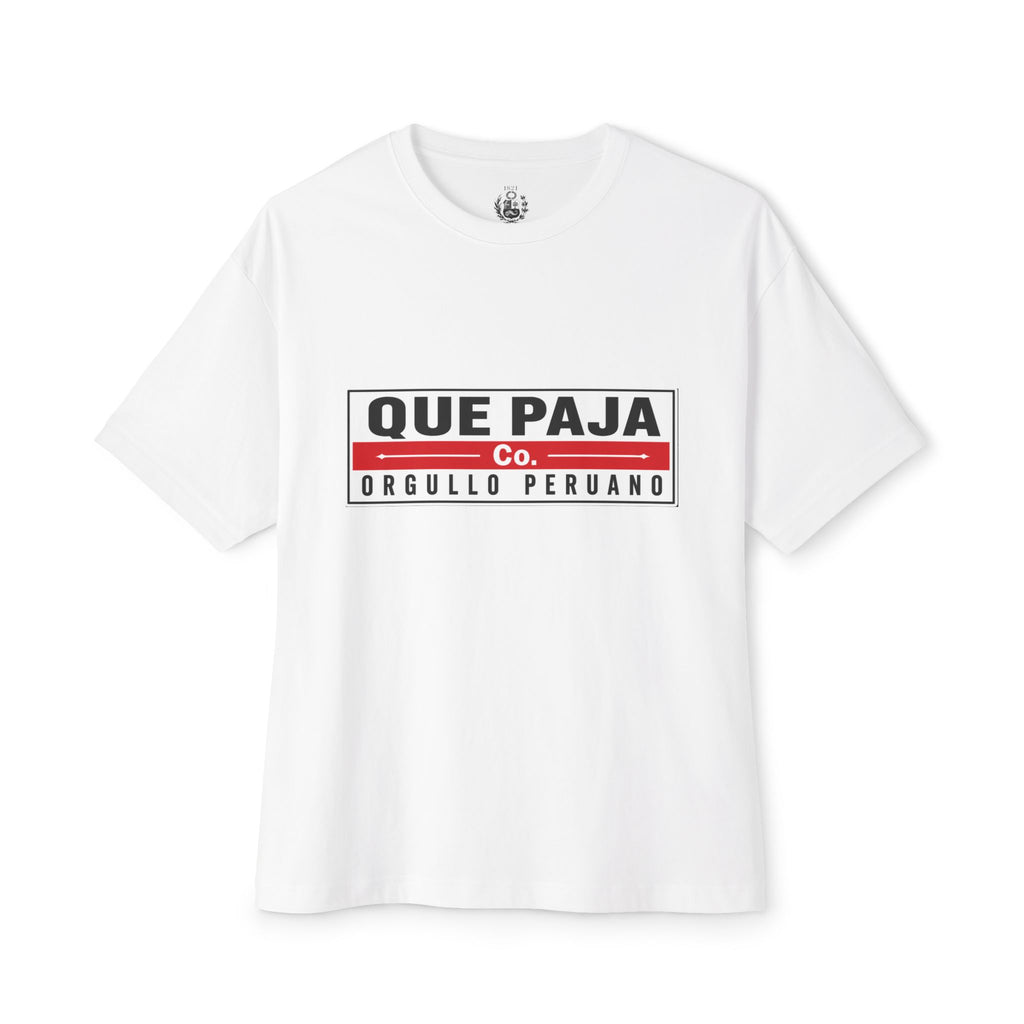 T-Shirt — "QUE PAJA Co. Orgullo Peruano" Graphic Tee