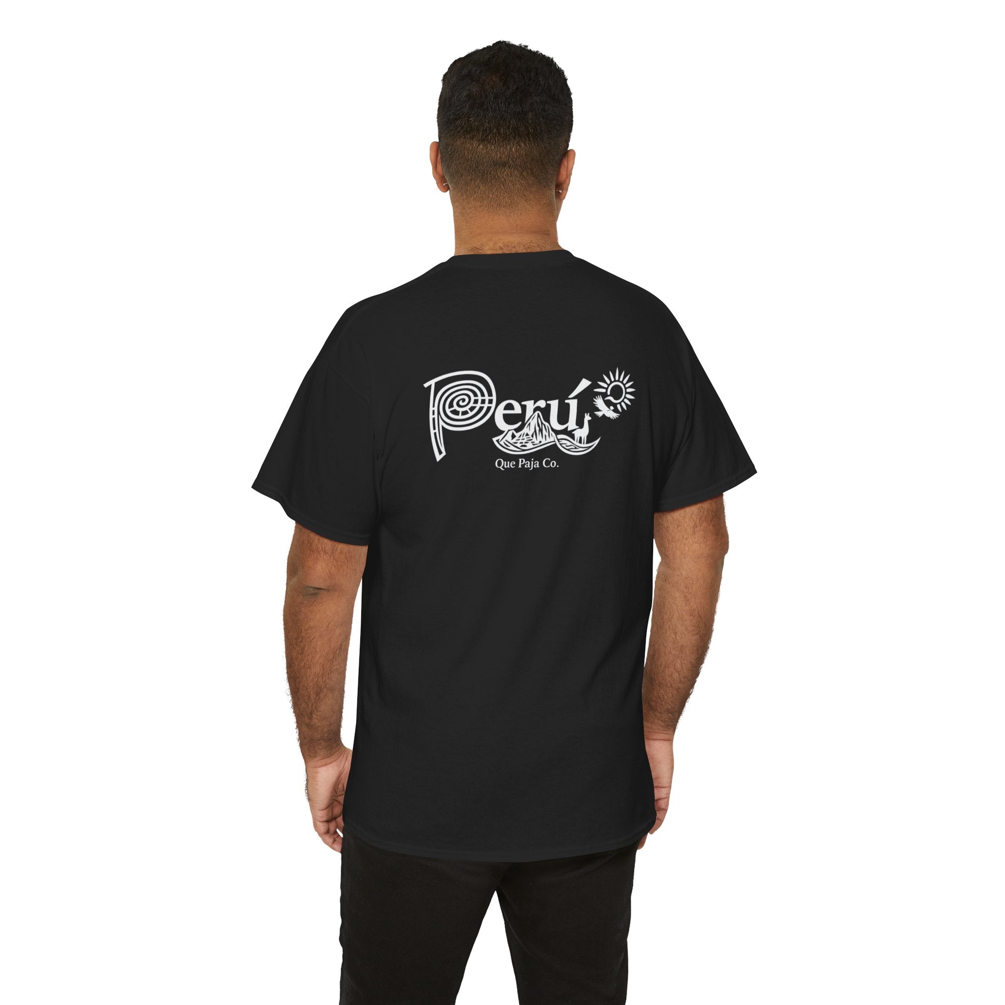 No Drama Solo Llama Peru Flag Tee