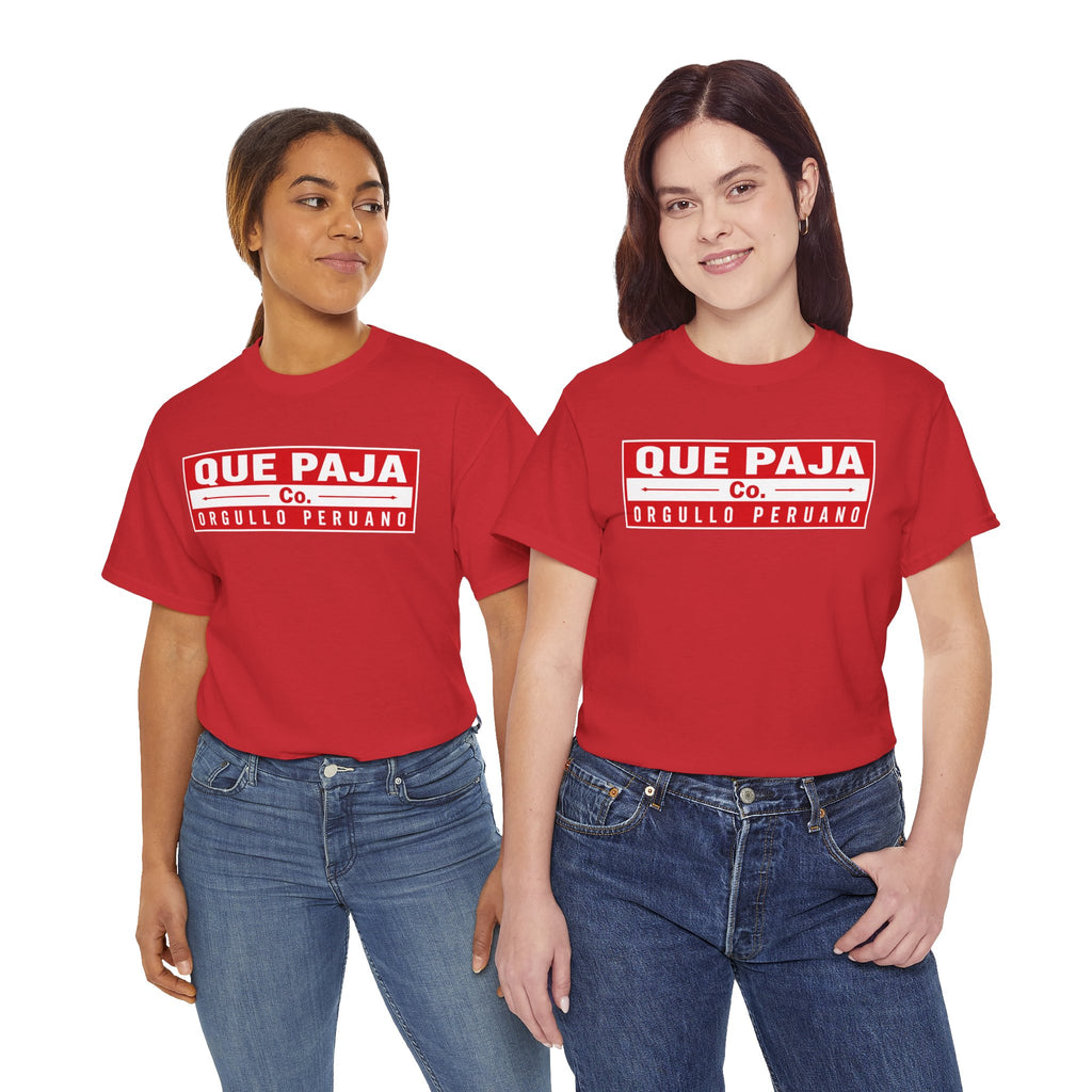 Que Paja Tee - Orgullo Peruano Graphic T-Shirt