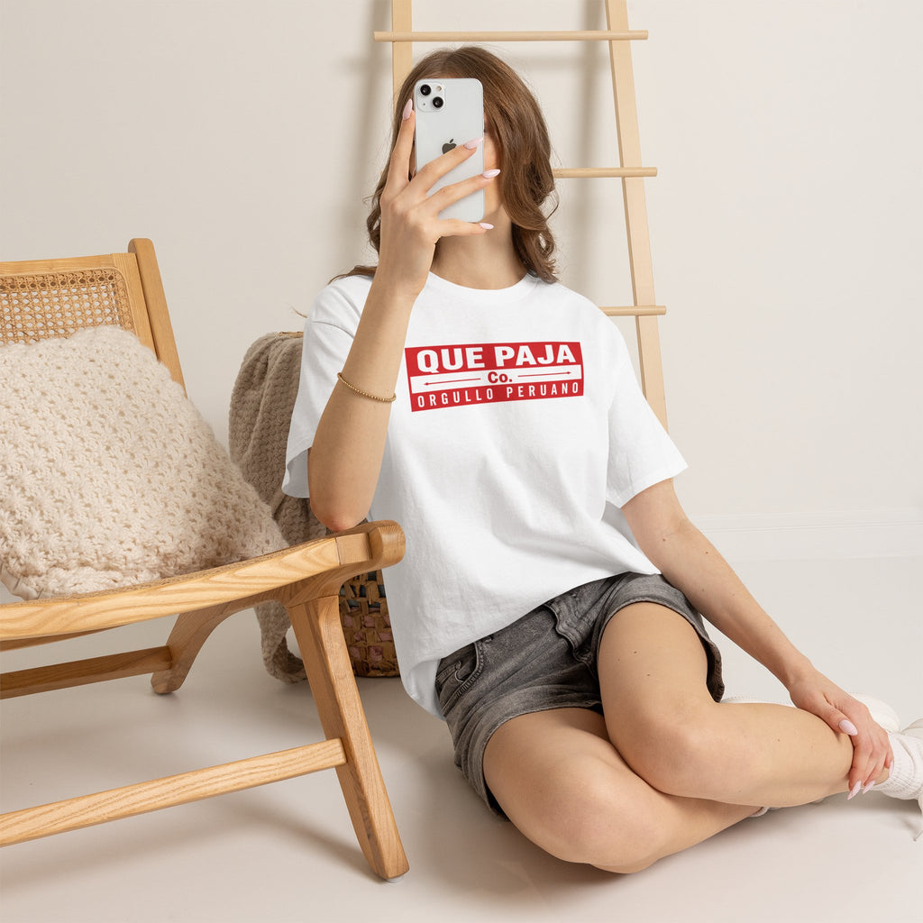 Que Paja Tee - Orgullo Peruano Graphic T-Shirt