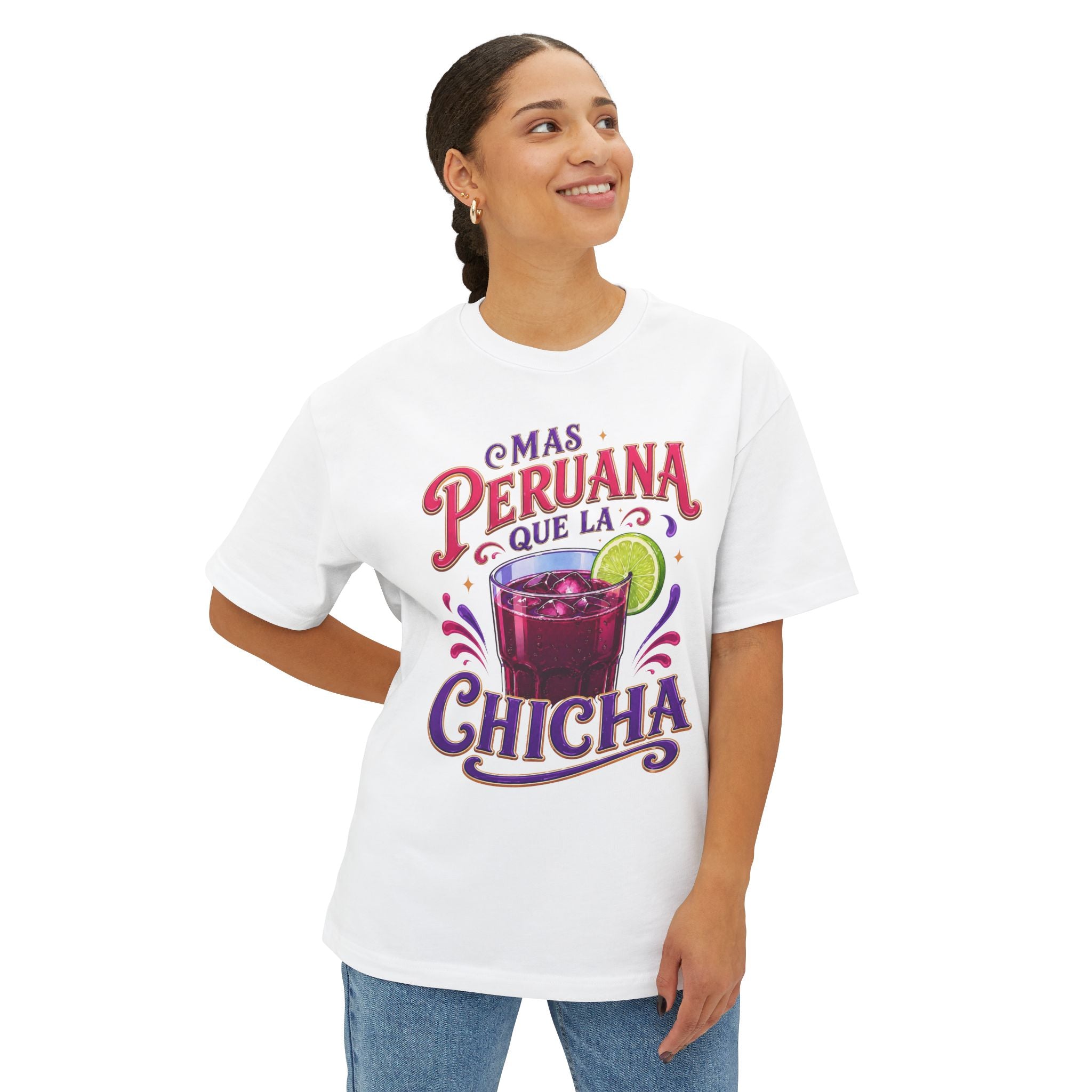 T-Shirt — 'Más Peruana Que La Chicha' Peruvian Chicha Drink Graphic Tee