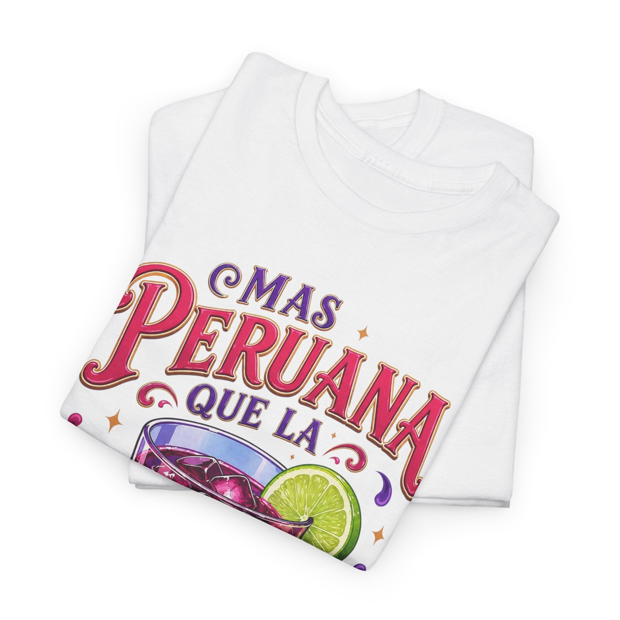 T-Shirt — 'Más Peruana Que La Chicha' Peruvian Chicha Drink Graphic Tee