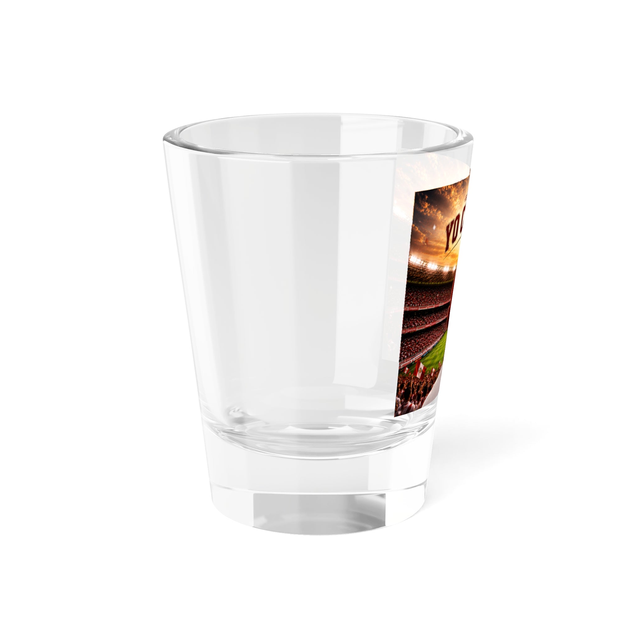 Peru 'Porque Yo Creo En Ti' Shot Glass - 1.5oz Soccer Fan Souvenir