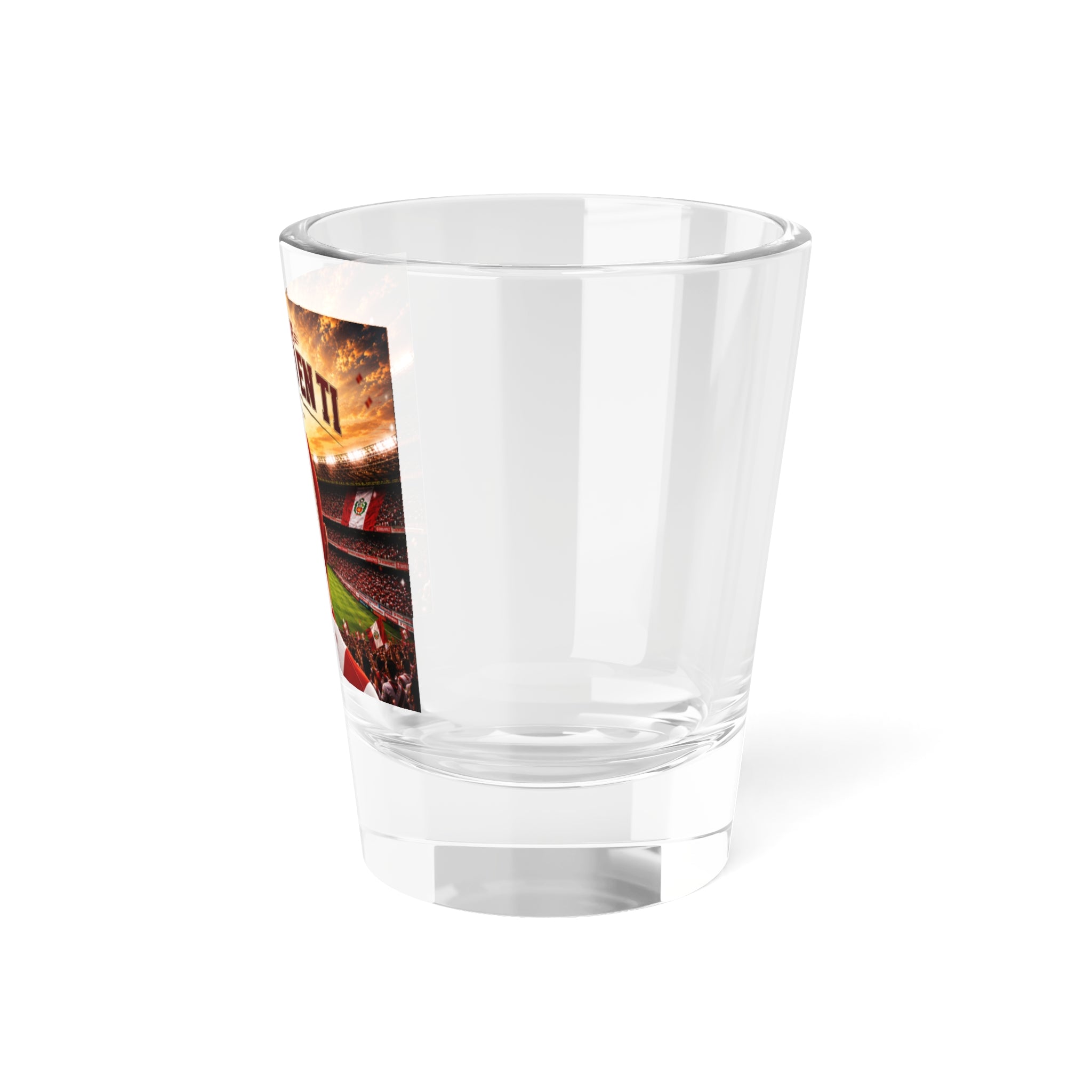 Peru 'Porque Yo Creo En Ti' Shot Glass - 1.5oz Soccer Fan Souvenir