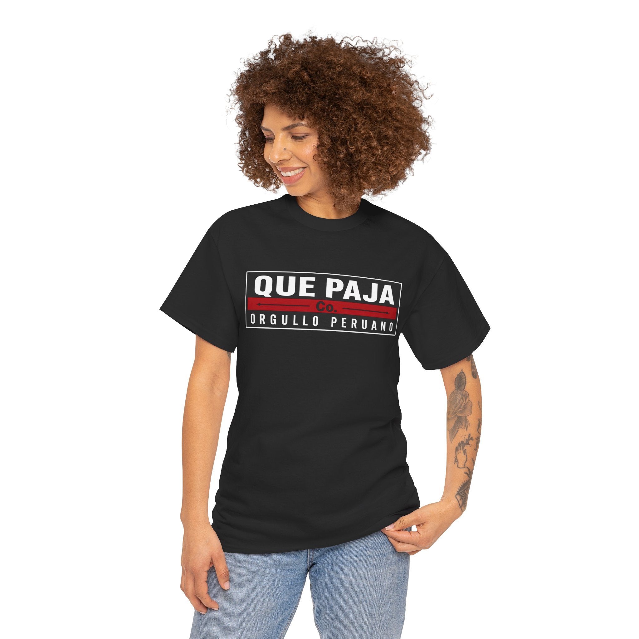 Que Paja Tee – Orgullo Peruano Graphic T-Shirt