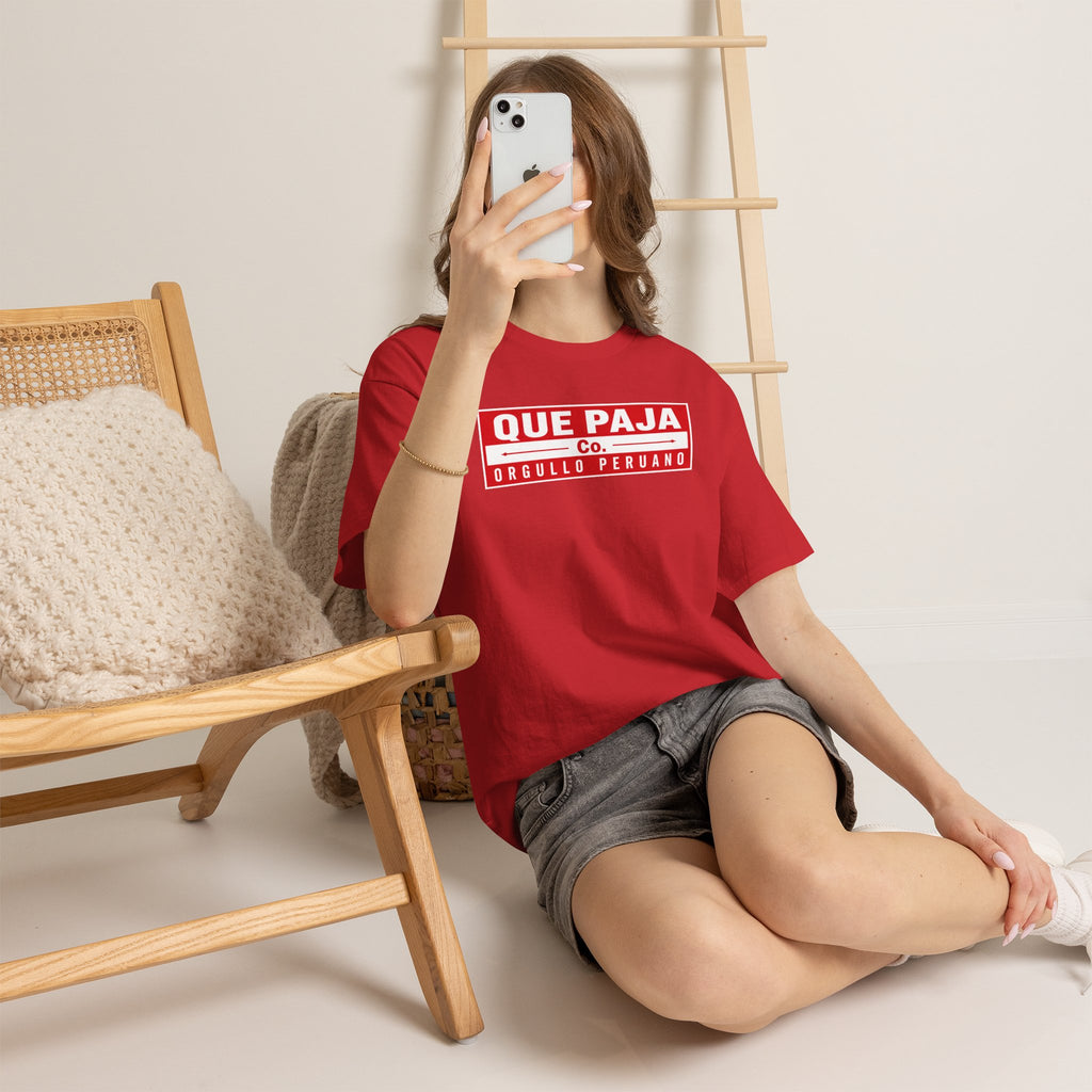 Que Paja Tee - Orgullo Peruano Graphic T-Shirt