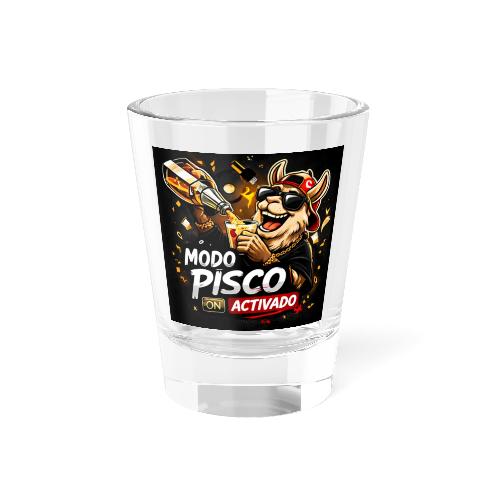 Shot Glass — Modo Pisco Activado
