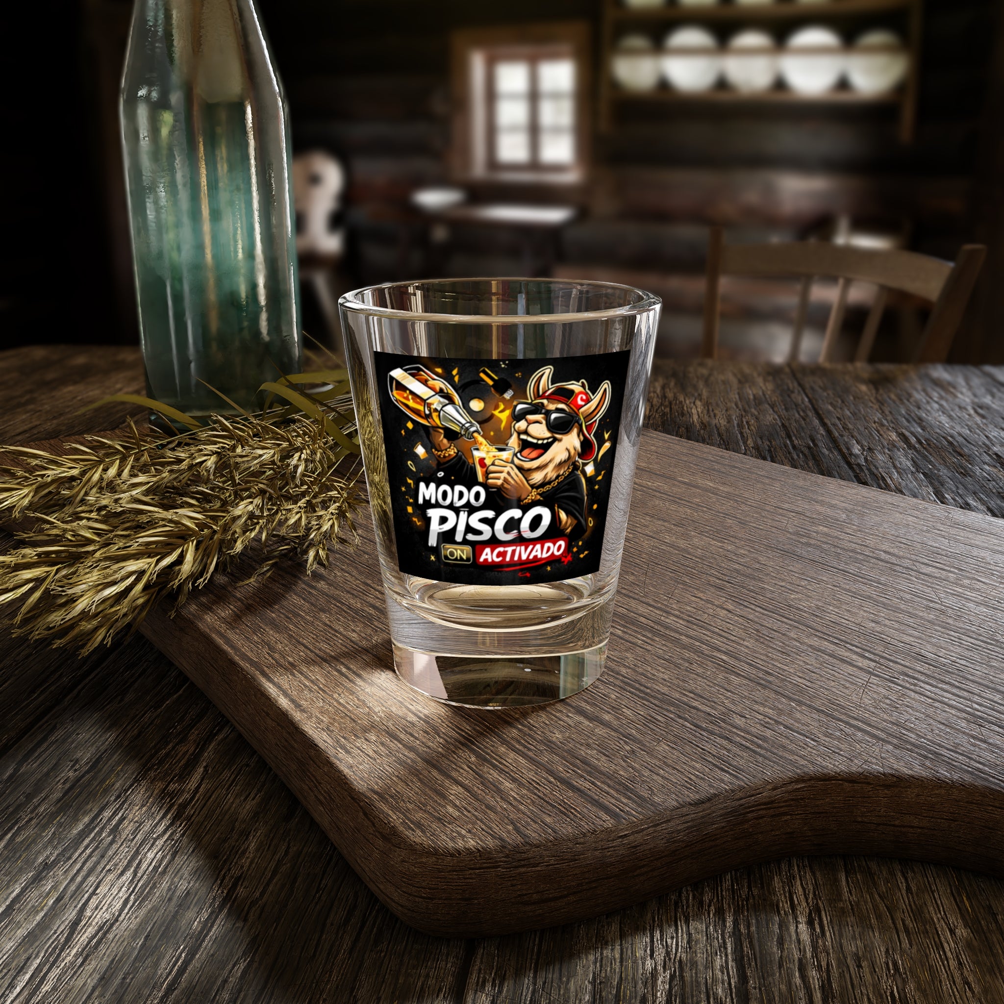 Shot Glass — Modo Pisco Activado