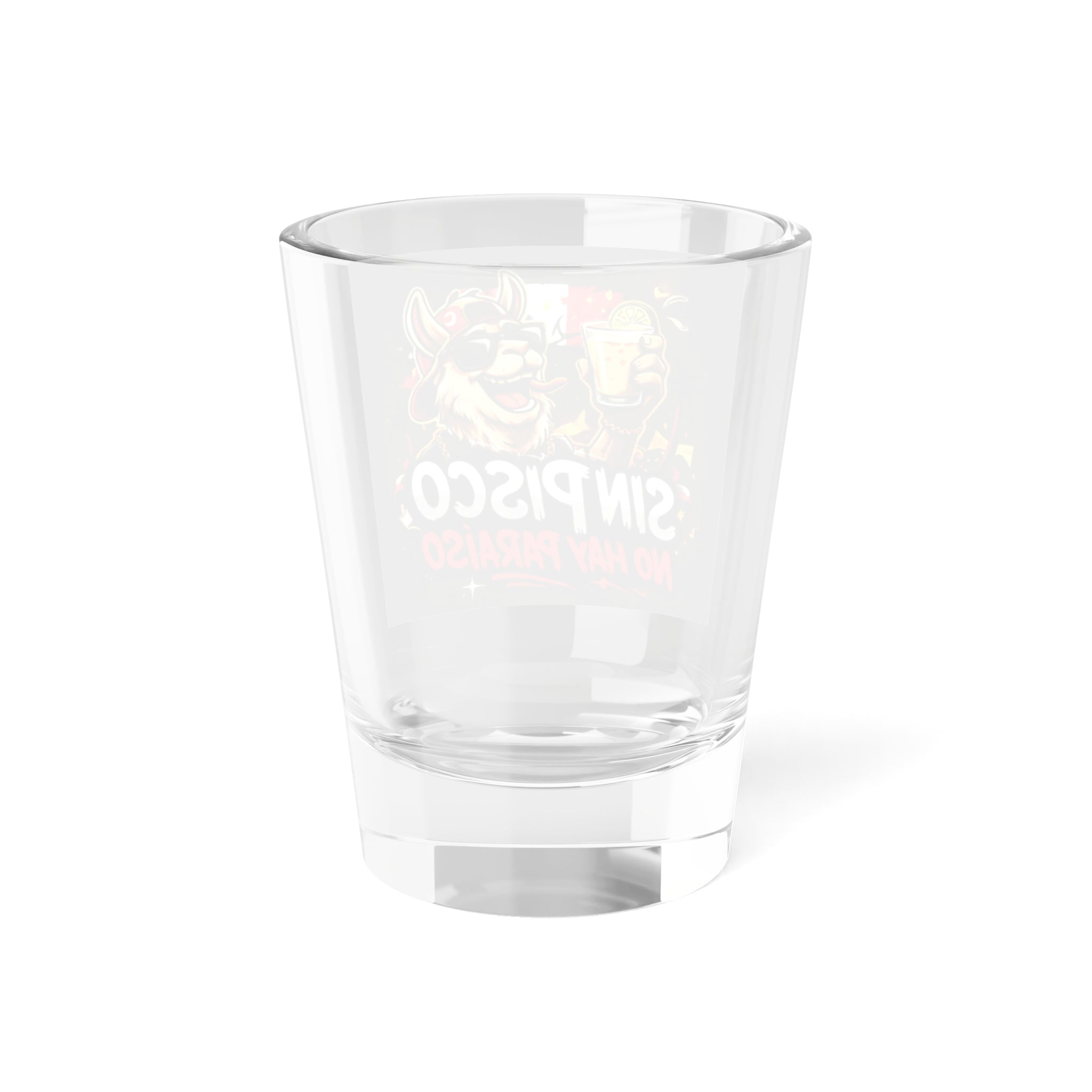 Sin Pisco Shot Glass – Peruvian Cocktail Party 1.5oz